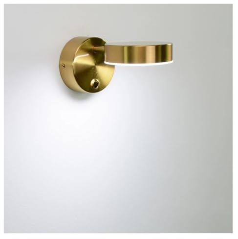 Illuminazione Interna per la casa da da Parete Moderna Minimalista con Interruttore con dimmer a sfioramento Luci da Parete a LED per corridoio Accanto alla Stanza Applique (Bianco, a interr