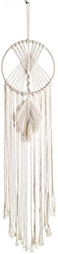 Milisten Makramee Traumfänger Traumfänger gewebter Wandbehang Tapisserie handgefertigt Traumfänger Boho Tapisserie Home Schlafzimmer