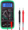 DIFCUL Multimeter, XL830L Voltmeter Ammeter Ohmmeter Handheld LCD Digital Current Voltage Tester with LCD Backlight