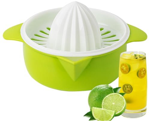 Heavy Duty Manual Juicer Lemon Squeezers - Multifunctional Orange Citrus Lime Juicer |Juicer Hand Lemon Lime Squeezer | Lemon Citrus Hand Juicer with Bowl Strainer| Portable Easy Juicing Kitchen Tools