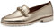 Tamaris Damen Klassische Ballerinas, Frauen Flats,Comfort Lining,TOUCHit-Fußbett,Slip-ons,klassisch elegant,Ballerinen,Bronce,41 EU