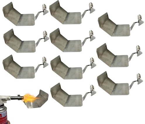 Lona de soldadura, cubiertas resistentes a altas temperaturas, 10 unidades, protección térmica, barrera aislante de alta temperatura para estufas, soldadores, tubos de cobre, rejilla de chimenea