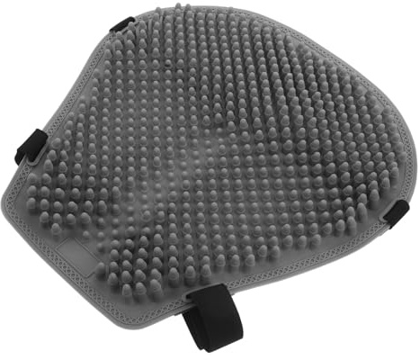 Alipis Cuscino per Sella da Moto in Silicone Antiscivolo e Traspirante Coprisella Ispessito Assorbimento Urti e Protezione Antiusura Adatto per Lunghi Viaggi e Facile da Installare