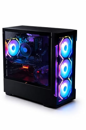 OTZ APEX 4.0 High-Performance Gaming PC – Intel Core i7, NVIDIA Graphics, 16GB/32GB RAM, Windows 11 Desktop Computer 500GB SSD + 1TB HDD (Nvidia 1080 8GB, Intel Core i7 4770)