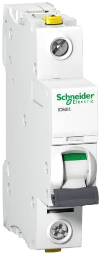 Schneider Electric Leitungsschutzschalter Acti9 iC60H, 1-polig, 16A, B-Charakteristik, 10kA, 15kA, Artikelnummer A9F06116, 1 Stück
