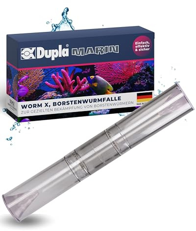 Dupla Marin Worm X I Trappola per Vermi delle setole per acquari marini I Trappola per Vermi delle setole, Facile da maneggiare e Rimuovere in Modo Sicuro, Protegge Coralli e Animali da Fiore,
