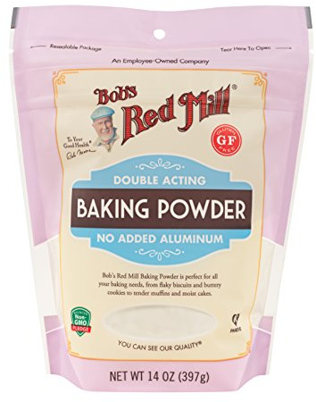 Bob's Red Mill - Double Acting Baking Powder, Gluten Free, No Added Aluminium, 397g Pouch