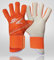 #1 Hashtag One Profi Grip Torwarthandschuhe für Erwachsene und Kinder, Fußballhandschuhe Herren, Diverse Größe und Farben (8, Orange Weiss)