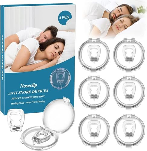 Schnarchstopper, Anti Schnarch Nasenclip, Nasendilatator Nasenspreizer, gegen Schnarchen Nase Dilator Anti Snoring Verhindern Nasenklammer Schnarchen Stopper, Besser Atmen, Besser schlafen