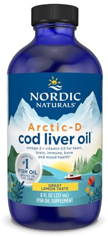 Nordic Naturals Huile de Foie de Morue Arctic-D Citron