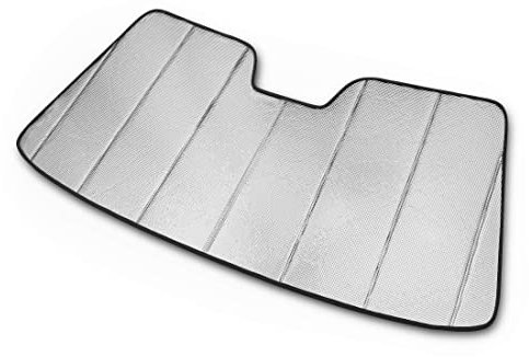 ICOMPY Auto Sonnenschutz Frontscheibe Innen für VW Crafter (2017+), Faltbar Auto Sonnenblende für Windschutzscheibe Vorne UV Schutz Frontscheibenabdeckung Autozubehör,Type-A