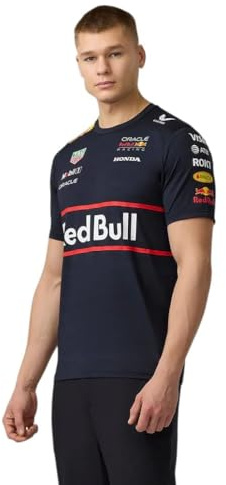 Redbull Racing Castore Men's Set Up Tee Navy