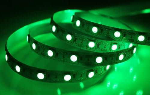 BUYERTIME 2M/6.56ft 120LEDs USB SMD5050 LED Strip Light 5V USB Powered Flexible LED Tape Lights for TV Backlight, Computer, Laptop, Room DIY Decoration (Green)