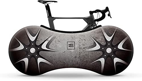 VELOSOCK Copertura da Interni per Biciclette – Silverbird - La miglior Soluzione per Mantenere Pavimenti e pareti PRIVI di SPORCIZIA – Si Adatta al 99% di Tutte Le Biciclette per Adulti