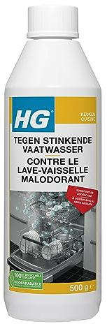 HG Contre Les Lave-Vaisselle Odorants, Nettoie Et Rafraîchit, Neutralise Les Odeurs Odorantes, Convient Pour Un Usage Régulier, Nettoyage Et Entretien Réguliers - 500g (636050103)
