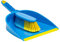 Wham Flash Blue Plastic Dustpan and Sweeping Brush Set, 2 Count (Pack of 1)