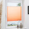 Grandekor Plissee Klemmfix ohne Bohren Orange 40x120cm(BxH) Plissees lichtdurchlässig Blickdicht Jalousien ohne Bohren Fensterrollo Klemmrollos Sonnenschutz Sichtschutz Faltrollo Rollos für Fenster