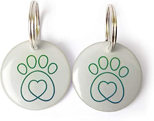 Kompatibel mit Sureflap Surefeed Microchip RFID Halsband-Tags Disc Key Ersatz (2 Stück)