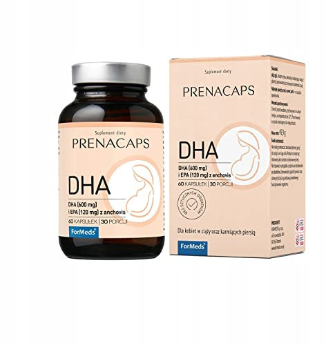 ForMeds - Prenacaps Choline 250mg - Gravidanza - Fegato - Integratore alimentare - Vegani - Vegetariani - 1 capsula al giorno - 60 capsule