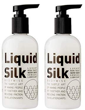 LIQUID SILK - Pack de 2 lubricantes líquidos íntimos