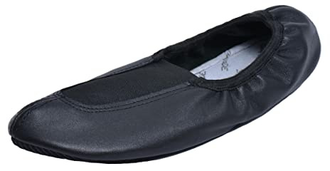 Lappade Chaussures de voltige Chaussures de Gymnastique Semelle en Caoutchouc Noir T. 44