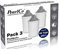 PearlCo Protect+ classic - Pour l'eau dure - Pack de 3 cartouches filtrantes (compatible avec Brita Classic)
