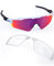 Saucer Insert Clip On/Rx Optischer Einsatz für Oakley Radar EV Path/XS Path/Pitch/Range Sonnenbrille, Transparent (farblos), Einheitsgröße