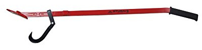 GREENSTAR - Levier Abattage Avec Griffe Tournebille - Accessoire de Bûcheronnage - Ø35 cm - Longueur 130 cm - Poids 3,5 kg - Poignée Liège