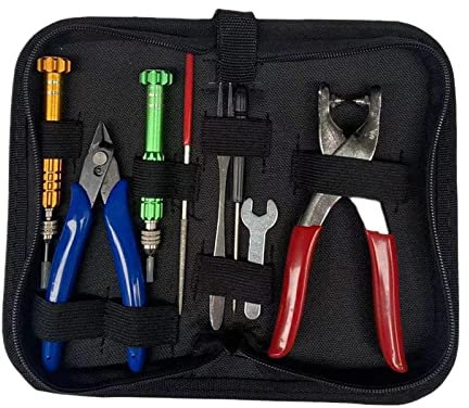 Dickly Startbesaitungsklemmen-Werkzeugsatz, Saitenschneider, Besaitungsmaschinen, Badmintonschläger, Kaltpresszange für Tennisschlägerzubehör