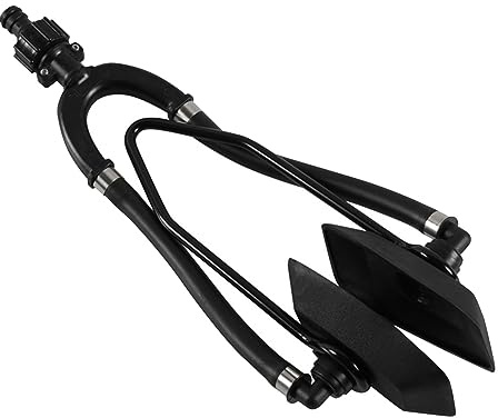 Iegefirm Lavamotor fuera de para motor fueraborda, motor de limpieza de barcos, herramienta marina, juego de agua Ears Flow, motor de , orejas duales
