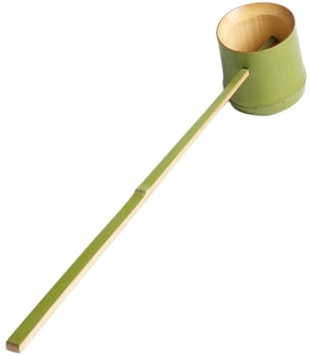 Bambus-wasserkelle, Langer Griff, Wasserschöpflöffel, Japanischer Stil, Badekelle, Teezeremonie, Löffel, Badezimmer, Saunakelle, Wassereimer, Schaufel
