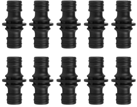 EHDWXVZM 10 Piezas De Cerraduras De Tubería De Agua, Accesorios De Manguera De 1/2 Pulgada, Potro De Agua, Conexiones De Manguera, Accesorios De Manguera De Jardín, Extensión De La Manguera.