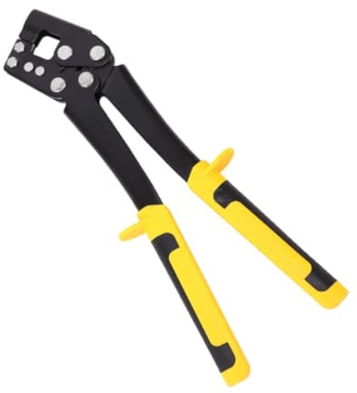 Ronyme Pinza per Punzonatura a Griglia, Strumento per Punzonatura di Fori in Metallo per La Punzonatura Fai Da Te di Lamiere Metalliche