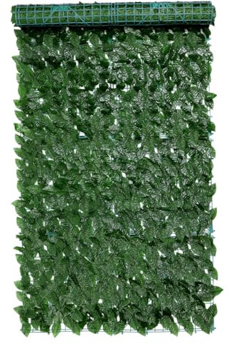 ifundom Pared de Plantas Verdes Artificiales para Decoración de Jardín Valla Simulada de Falsas para Ocultación y Privacidad Exteriores