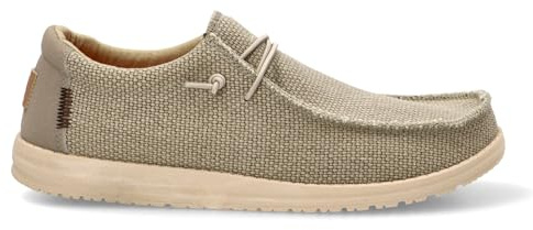 Etika Mocasines Casuales y Cómodos para Hombre, Zapatos Ligeros Estilo Náutico de Lona con Cordones Elásticos, Modelo 82048