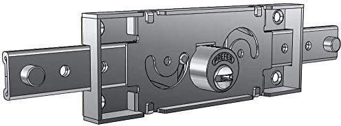 cerradura central para amortiguador con llave perforada