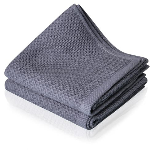HOTUT Bayeta Cocina,2pcs Paños de Microfibra,Bayeta Sueca Super Absorbente,Paño de Limpieza de Microfibra con Gran Capacidad de absorción,No Deja Marcas y Pelusas,Paños Magica sin Pelusa