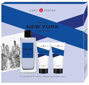 Set Fashion Collection New York Eau de Parfum, 100 ml, Shower Gel, 50 ml & Bodylotion, 50 ml