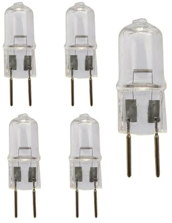 UGEFKMQ Capsula Lampadina Alogena G6.35 12V 100W Gy6.35 Lampadine Alogene Lampadina Meccanica 5Pc 20W