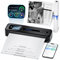 Phomemo M832D Portable Thermal Printer, A4 Touchscreen Bluetooth Inkless Printer for Home & Office, 300dpi Mobile Printers Compatible with Phone & Laptop, Wireless Printers for Business Trip, School