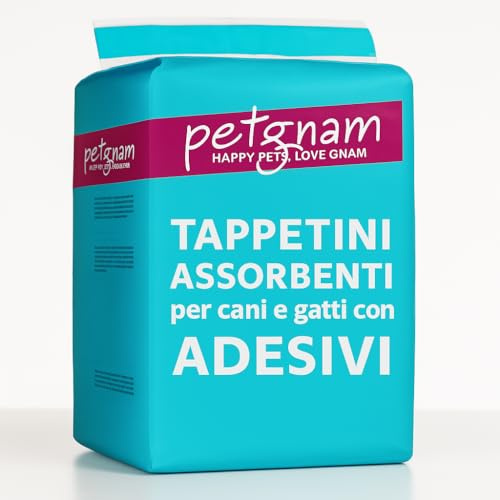 50 Tappetini Igienici per Cani 60x90, A Strati - Traversine Cane Super Assorbenti, Tappetino Antistrappo e Antiodore - Traverse Antiscivolo per Cani e Gatti (50, 60x90)