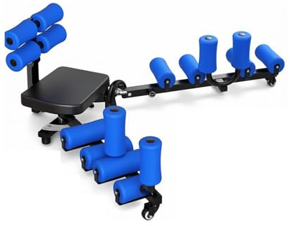 Bensträckare för flexibilitetsförbättring, justerbar 0-230° stretchutrustning, stöder upp till 150 kg, perfekt för hem- och gymträning