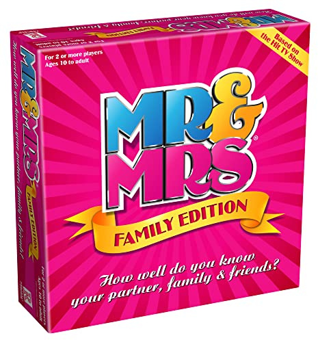 Rascals | Mr & Mrs Family Edition | Party Board Game | Ages 10+| 2+ Players | 30 Minutes Playing Time
