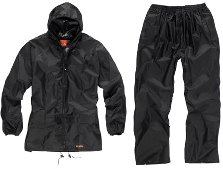 Scruffs T54560 2-Piece Waterproof Suit Black XL