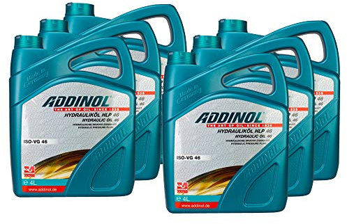 6X Addinol Hydrauliköl Hydraulic Oil Fluid Hlp 46 4L 73200425