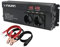 Spannungswandler 12V 230V 1100W Wechselrichter mit 3 Steckdose und 4 USB LED Spannungsanzeige schwarz /2600W Stoßkraft