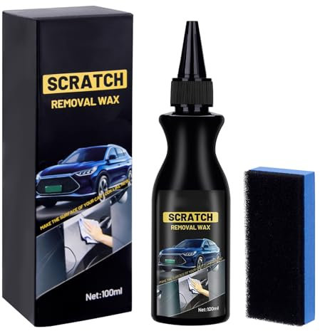 Car Scratch Remover, Car Paint Scratch Remover Kit for Cars, Remove Deep Scratch, Liquid Glass Car Polish, Restore Your Car to Glory, Suitable for All Types of Paint
