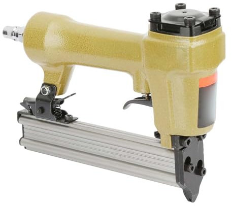 Akozon Performance P625 PNEUMADO Air Pin Clavadora con Grapadora, Clavadora de Aire Versátil para Uñas de Granos - Herramientas Construcción Servicio Pesado con Capacidad Clavo 100 Piezas y Longitud