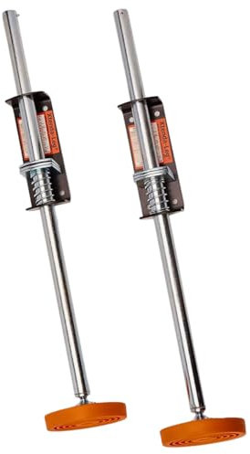 Xtenda-Leg® Ladder Leveler - Rubber Feet, Perfect for Extension Ladders, Stabilizer Attachments for Safe Use - Stable Platform for Uneven Ground - Easy Installation - OSHA Approved - 1 Pair