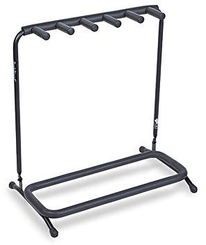 Stagg 25020678 SG-A010/5 BK FLDBLE Stand für 5 Electro Akustik Gitarre